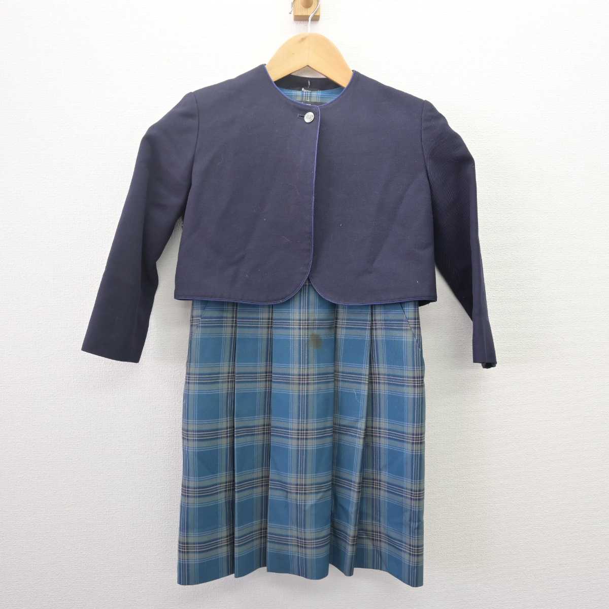 【中古】埼玉県 西武学園文理小学校/低学年 女子制服 2点 (ブレザー・ジャンパースカート) sf067820