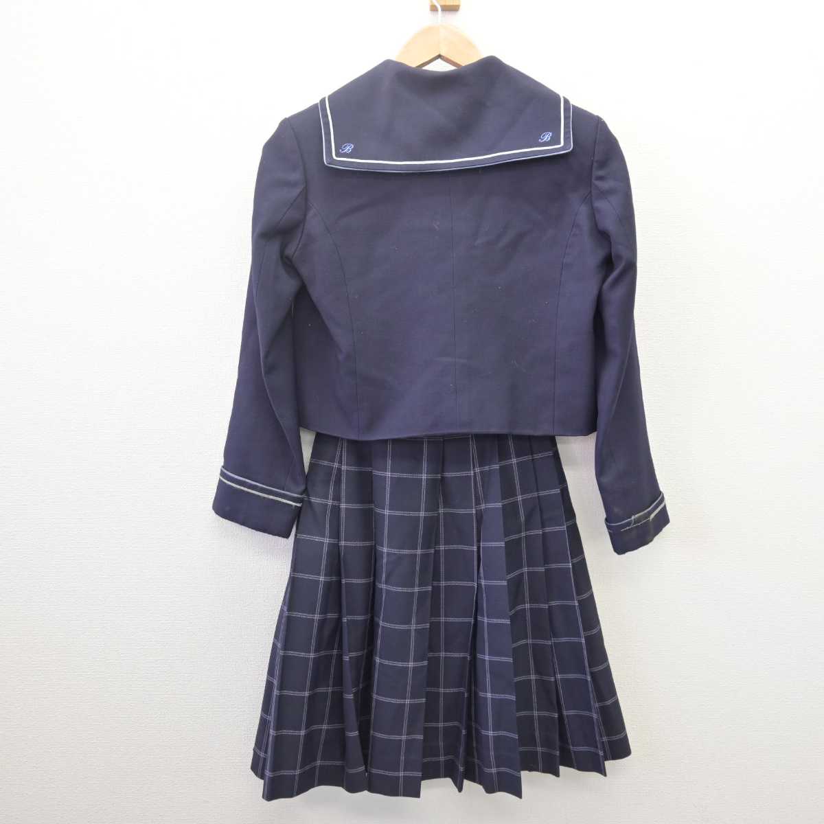 【中古】埼玉県 西武学園文理小学校/高学年 女子制服 2点 (セーラー服・スカート) sf067821