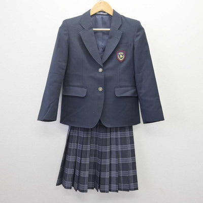 【中古】東京都 桜町高等学校 女子制服 2点 (ブレザー・スカート) sf067908