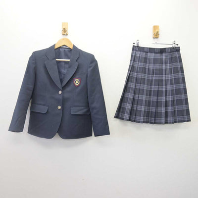 【中古】東京都 桜町高等学校 女子制服 2点 (ブレザー・スカート) sf067908