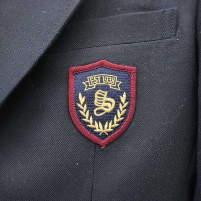【中古】東京都 桜町高等学校 女子制服 2点 (ブレザー・スカート) sf067908