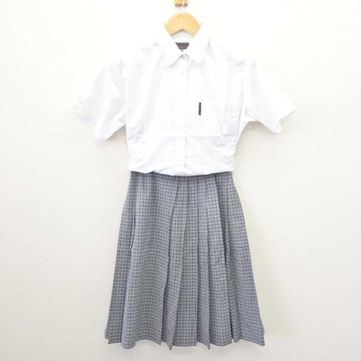 【中古】愛媛県 新田青雲中等教育学校/旧制服 女子制服 3点 (ブラウス・スカート) sf067942