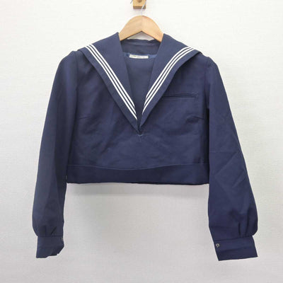 【中古】 学校名不明 女子制服 2点 (セーラー服・ジャンパースカート) sf067951
