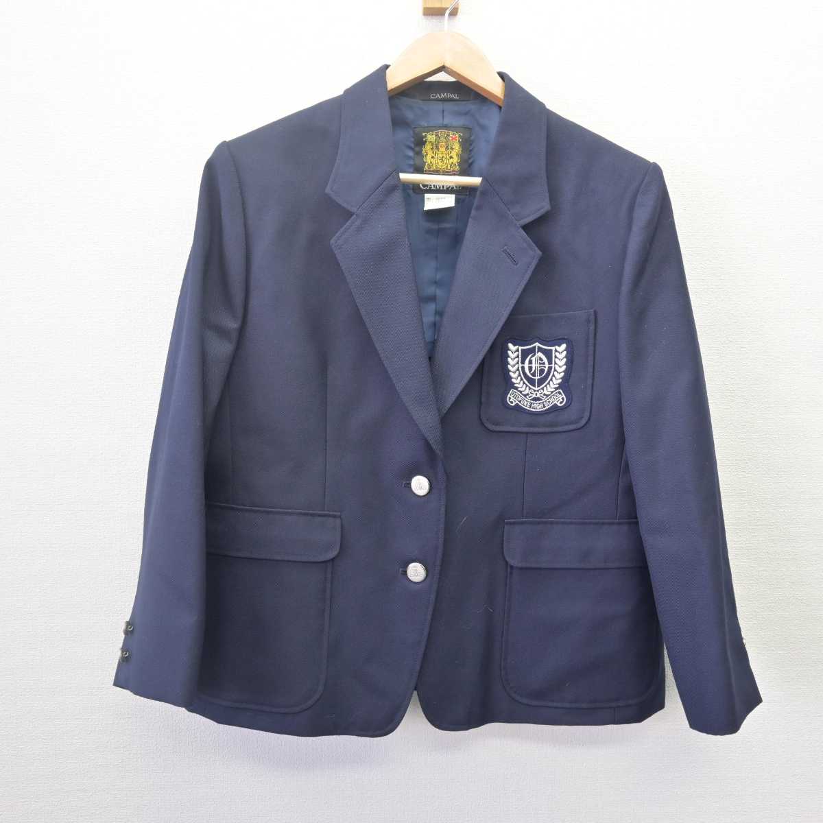 【中古】北海道 音更高等学校/旧制服 女子制服 3点 (ブレザー・スカート) sf067969