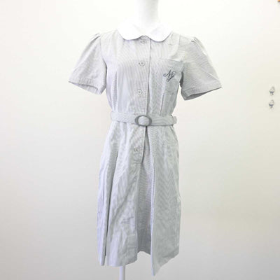 【中古】兵庫県 仁川学院高等学校 女子制服 1点 (ワンピース) sf068001