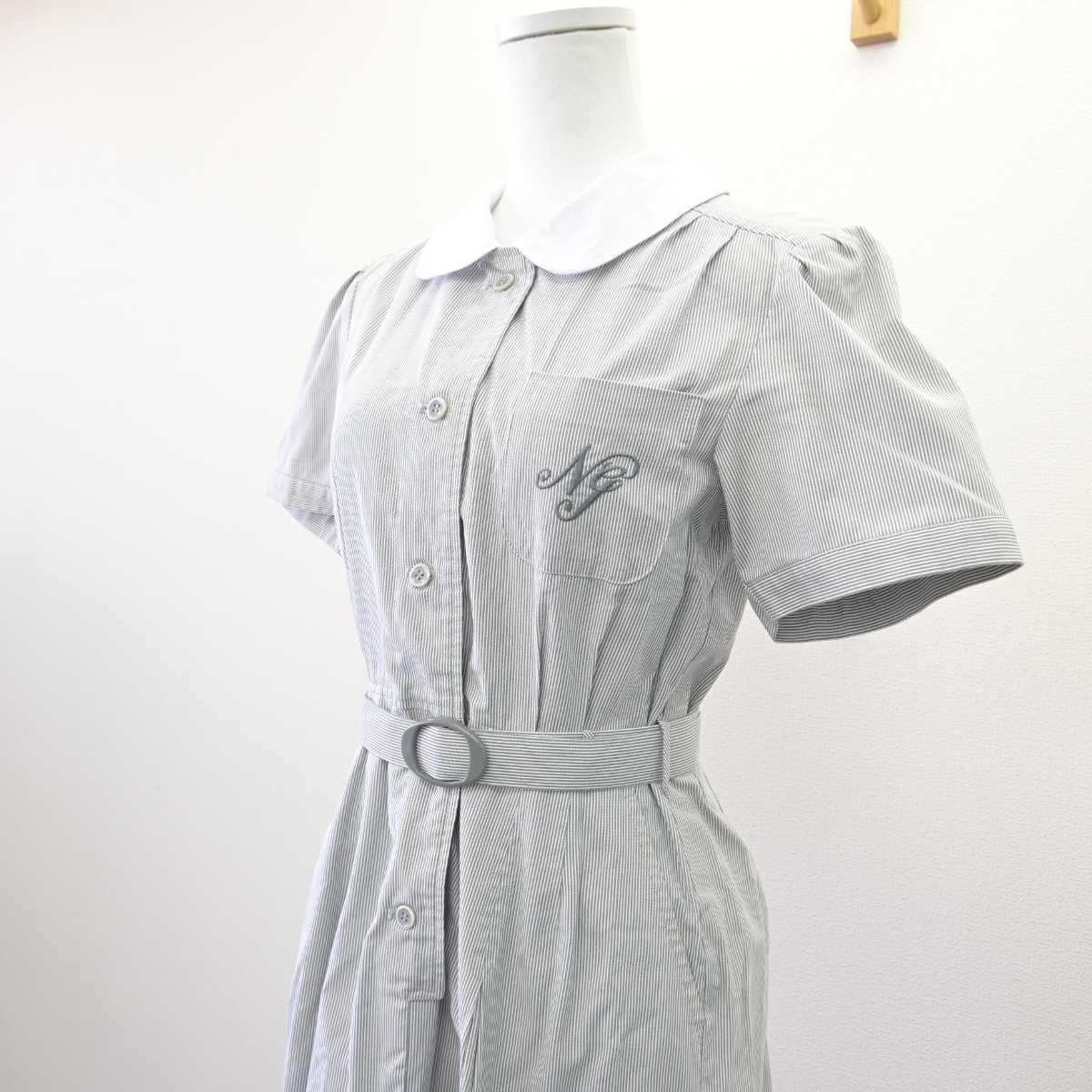 【中古】兵庫県 仁川学院高等学校 女子制服 1点 (ワンピース) sf068001