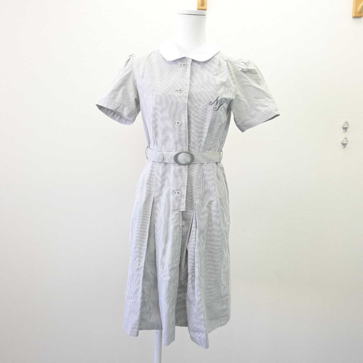 【中古】兵庫県 仁川学院高等学校 女子制服 1点 (ワンピース) sf068002