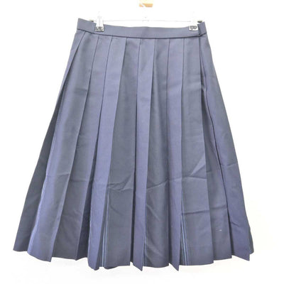 【中古】愛知県 豊橋西高等学校 女子制服 5点 (ブレザー・ベスト・シャツ・スカート) sf068008