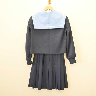 【中古】大阪府 泉陽高等学校 女子制服 2点 (セーラー服・スカート) sf068017