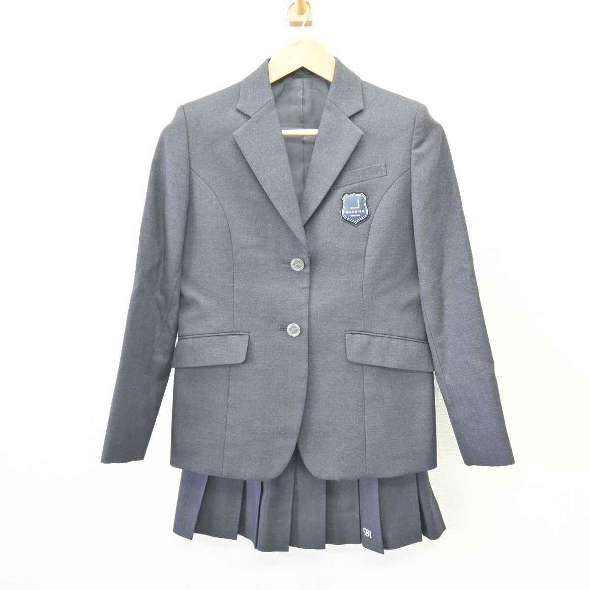 【中古】東京都 町田総合高等学校 女子制服 2点 (ブレザー・スカート) sf068030