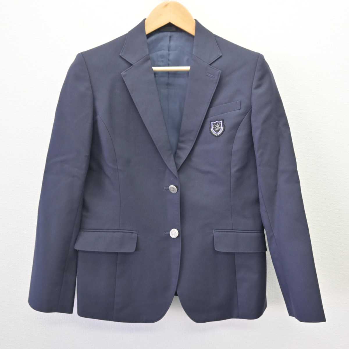 【中古】東京都 町田市立南中学校 女子制服 2点 (ブレザー・スカート) sf068032