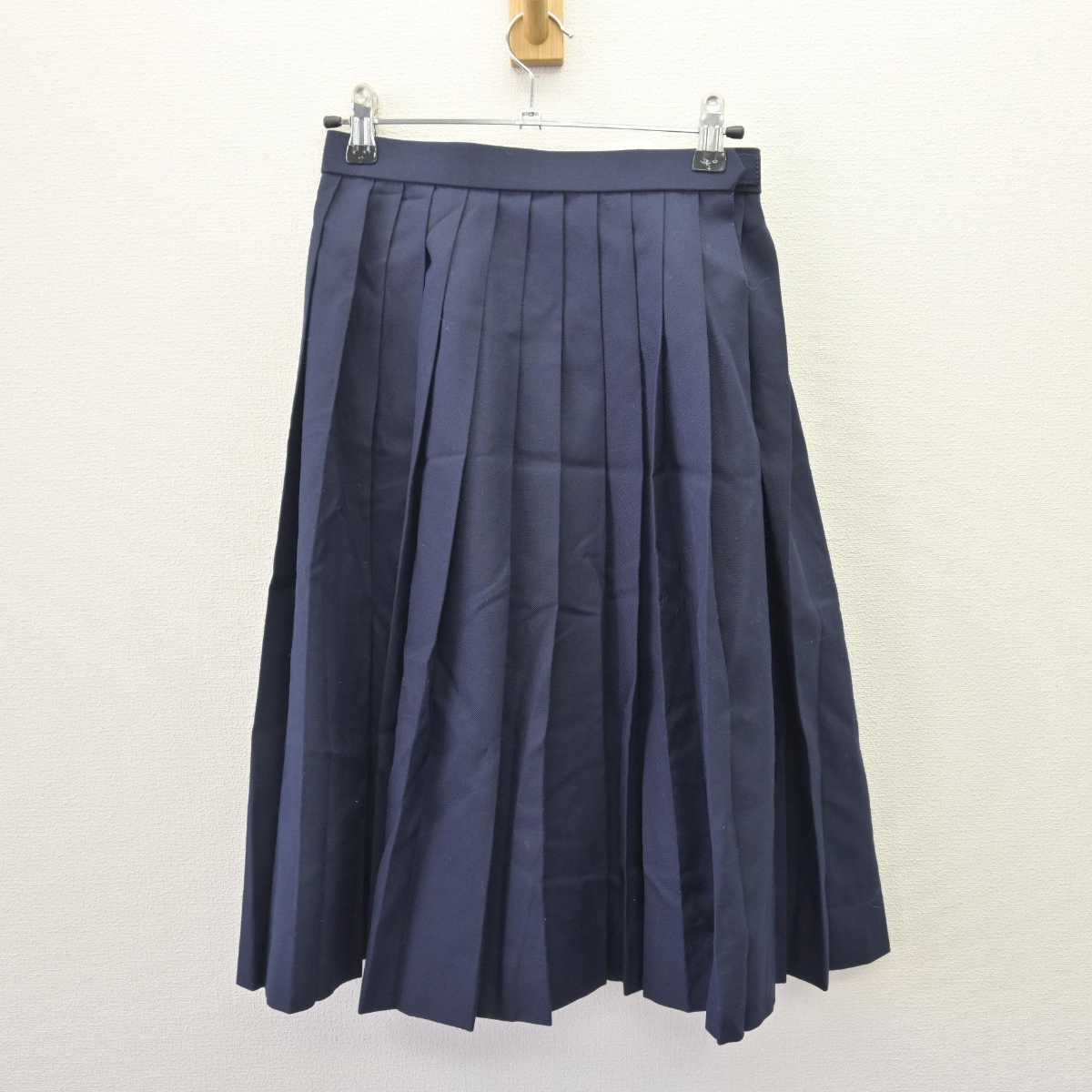 【中古】愛知県 岩倉中学校 女子制服 3点 (セーラー服・スカート) sf068041