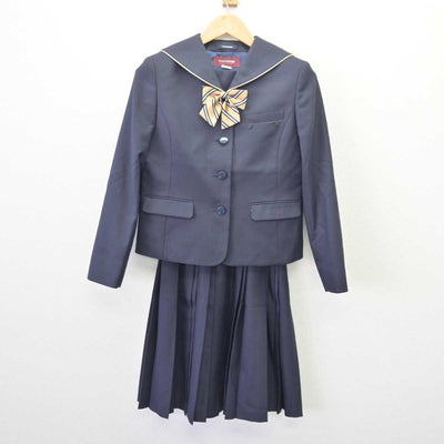 【中古】岐阜県 岐阜中央中学校 女子制服 3点 (ブレザー・スカート) sf068045