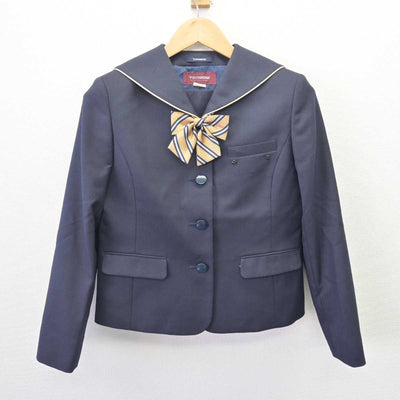 【中古】岐阜県 岐阜中央中学校 女子制服 3点 (ブレザー・スカート) sf068045