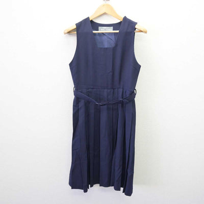 【中古】茨城県 笠間市立笠間中学校 女子制服 3点 (セーラー服・ジャンパースカート) sf068047