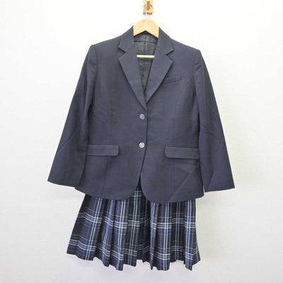 【中古】神奈川県 鵠沼高等学校 女子制服 2点 (ブレザー・スカート) sf068050