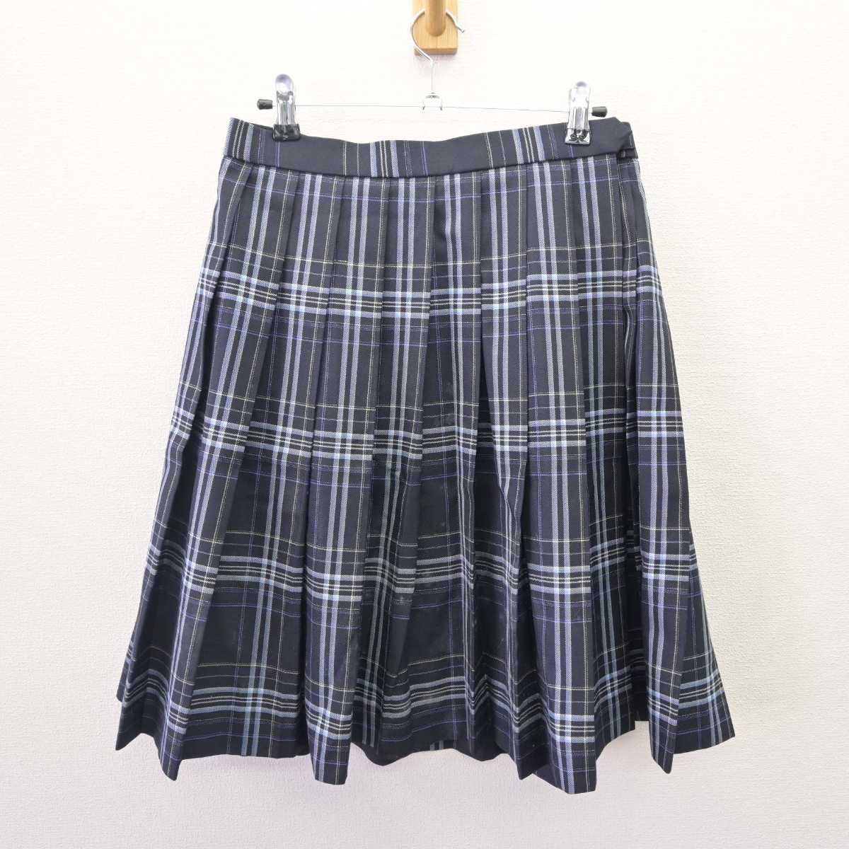 【中古】神奈川県 鵠沼高等学校 女子制服 2点 (ブレザー・スカート) sf068050