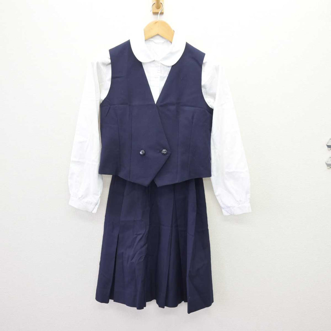 中古】群馬県 前橋女子高等学校 女子制服 5点 (ブレザー・ベスト 中古】群馬県 前橋女子高等学校 女子制服 5点 (ブレザー・ベスト