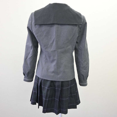 【中古】愛知県 杜若高等学校 女子制服 3点 (ブレザー・スカート) sf068172