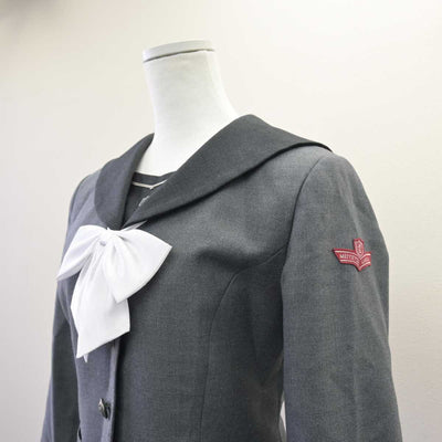【中古】愛知県 杜若高等学校 女子制服 3点 (ブレザー・スカート) sf068172