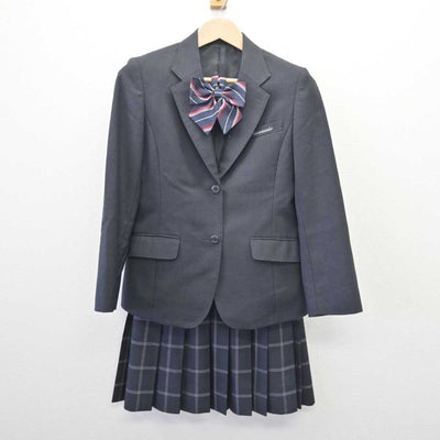 【中古】神奈川県 川崎市立川崎高等学校 女子制服 3点 (ブレザー・スカート) sf068257