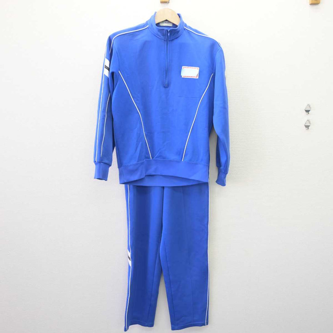 中古】埼玉県 鶴ヶ島中学校 女子制服 2点 (ジャージ 上・ジャージ 下