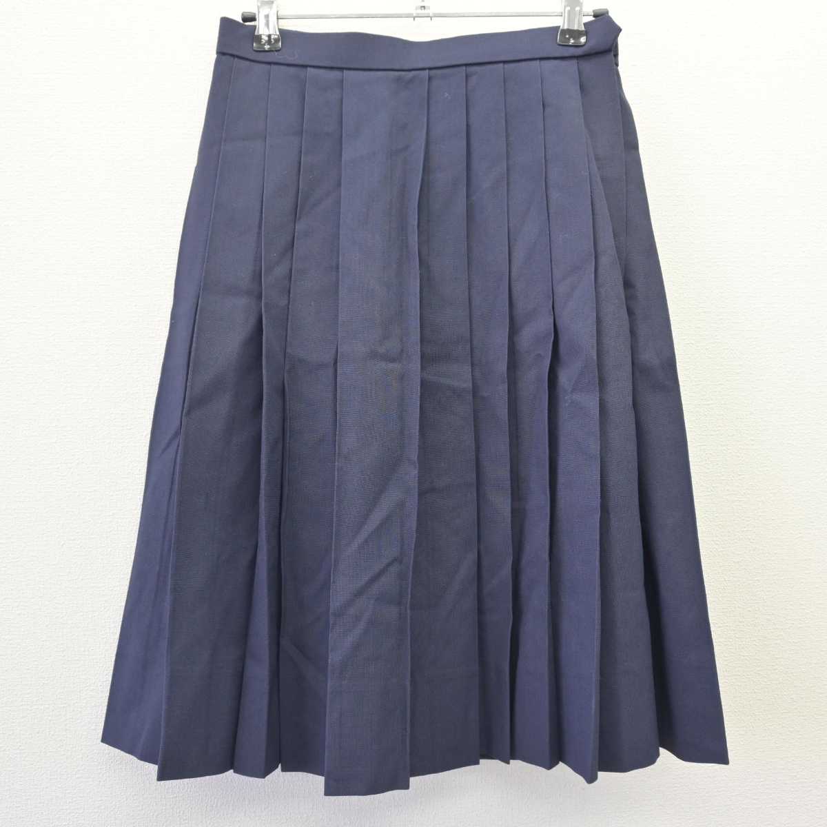 中古】大阪府 八下中学校 女子制服 5点 (セーラー服・スカート