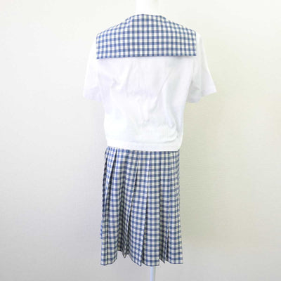 【中古】宮城県 聖和学園高等学校 女子制服 2点 (セーラー服・スカート) sf068449