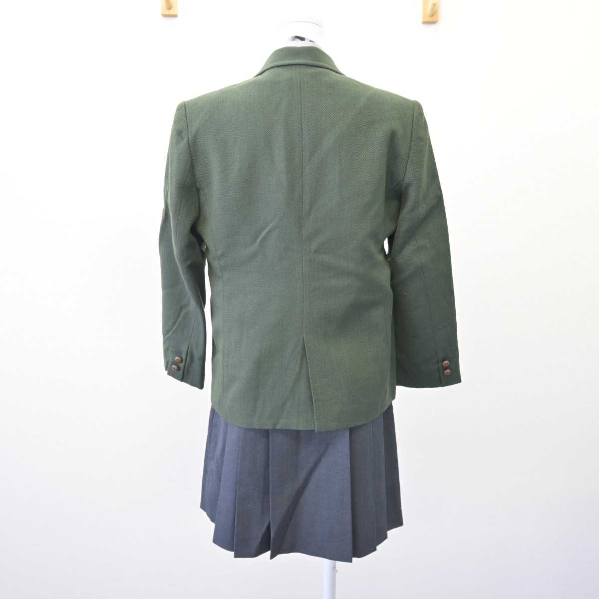 【中古】神奈川県 洗足学園中学校・高等学校 女子制服 4点 (ブレザー・ニット・スカート) sf068486