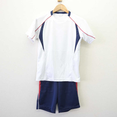 【中古】熊本県 花陵中学校 女子制服 2点 (体操服 上・体操服 下) sf068500