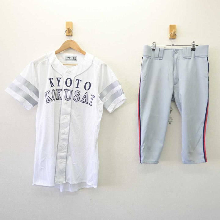 中古】京都府 京都国際中学高等学校/野球部試合用ユニフォーム