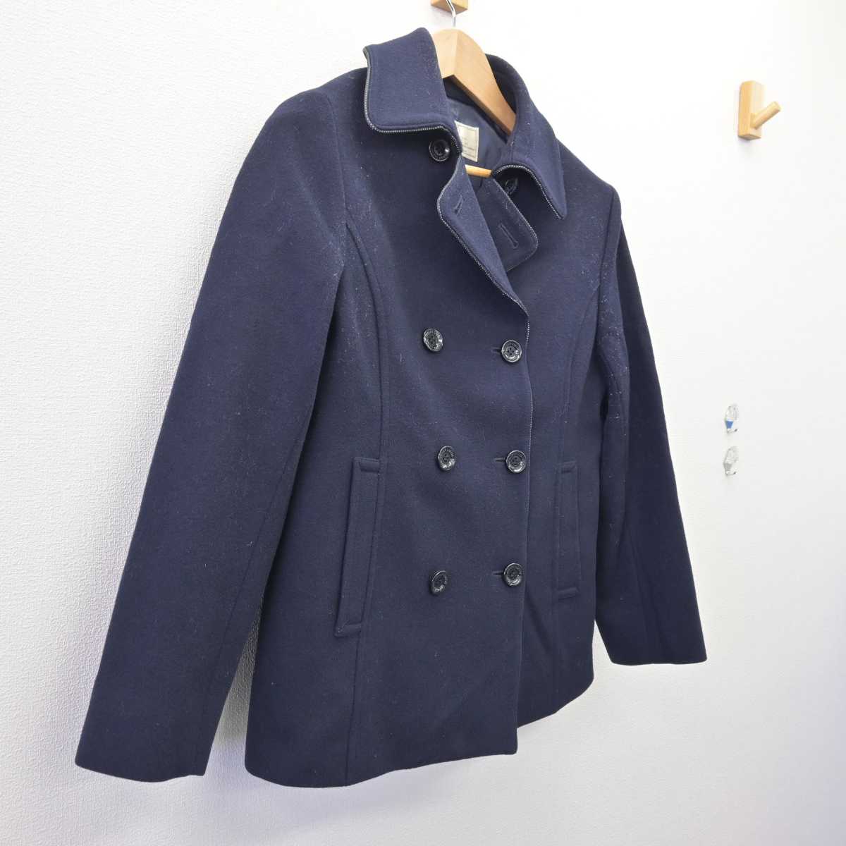 【中古】福岡県 西南学院中学校・高等学校 女子制服 1点 (コート) sf068539