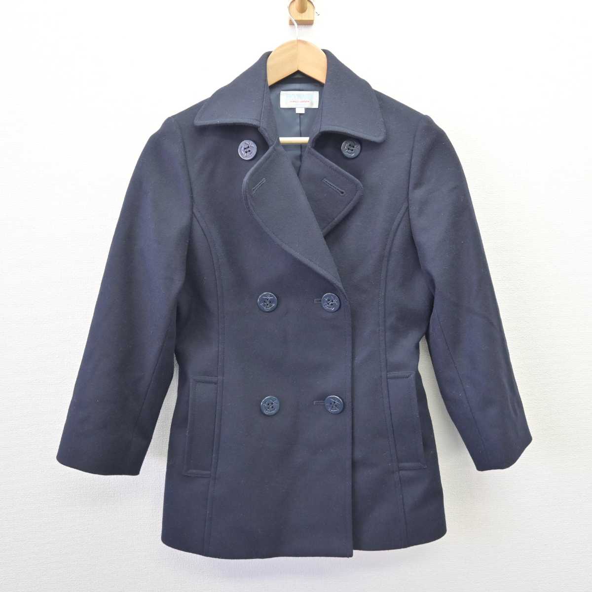 【中古】東京都 上野学園中学校・高等学校 女子制服 1点 (コート) sf068549