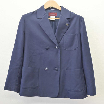 【中古】栃木県 阿久津中学校 女子制服 4点 (ブレザー・スカート) sf068581