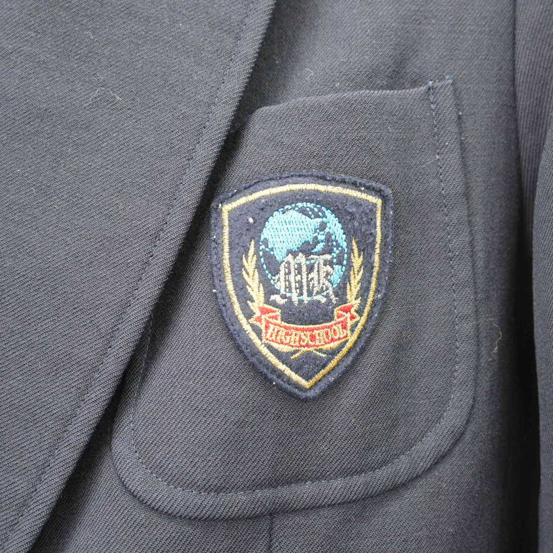 中古】千葉県 松戸国際高等学校 女子制服 3点 (ブレザー