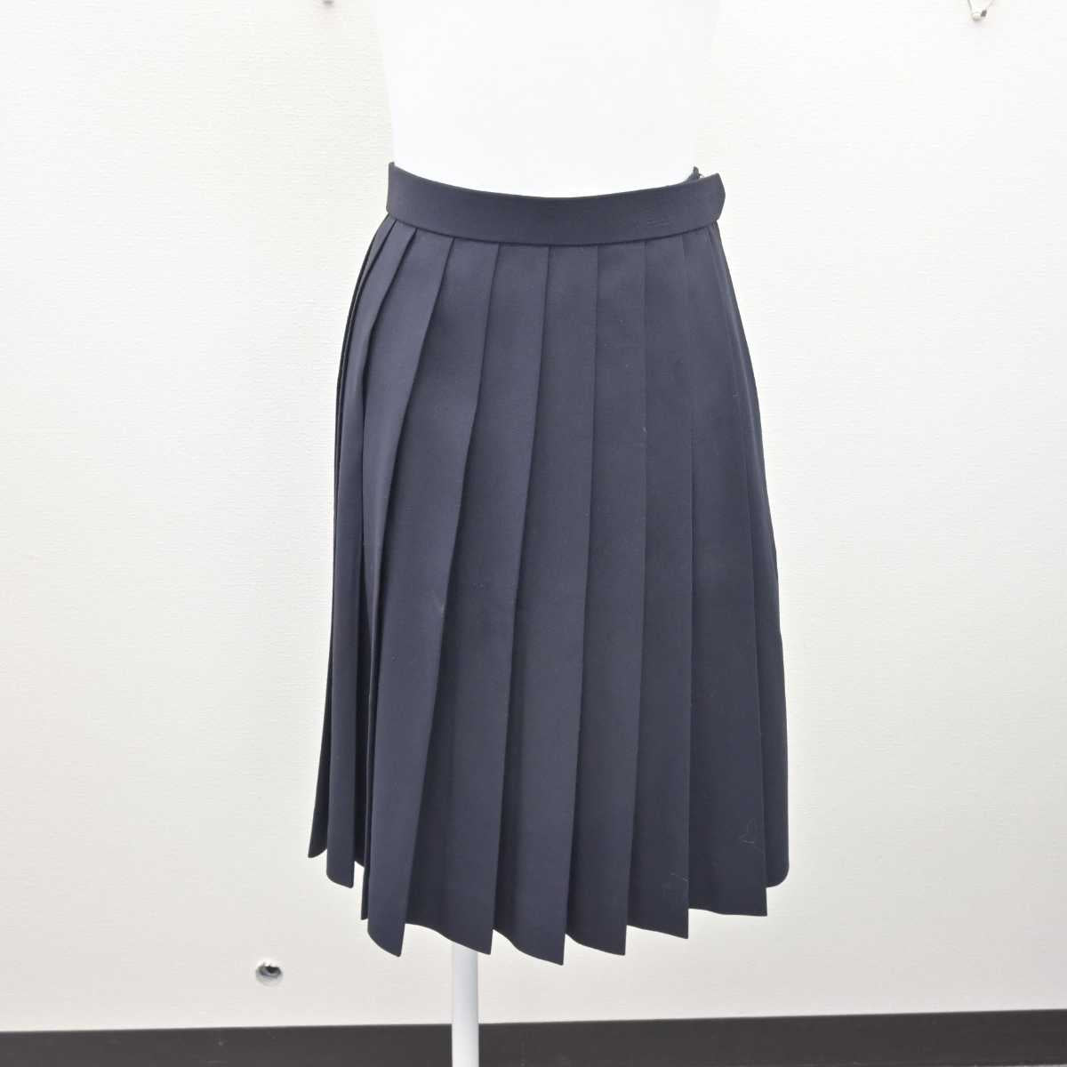 【中古】群馬県 樹徳高等学校 女子制服 4点 (ブレザー・セーラー服・スカート) sf068720