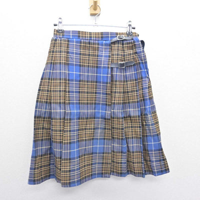 【中古】岡山県 岡山学芸館高等学校 女子制服 3点 (ブレザー・スカート) sf068741