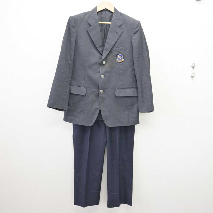 中古】兵庫県 豊岡総合高等学校 男子制服 2点 (ブレザー・ズボン 中古】兵庫県 豊岡総合高等学校 男子制服 2点 (ブレザー・ズボン