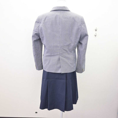 【中古】福岡県 博多学園 博多高等学校 女子制服 3点 (ブレザー・シャツ・スカート) sf068810