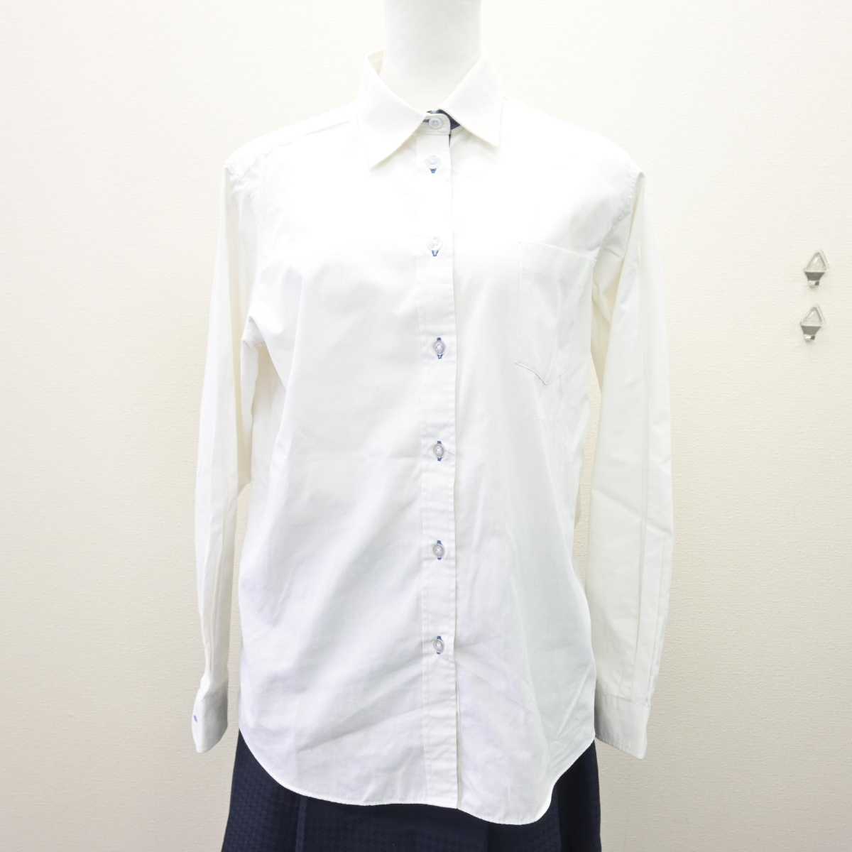 【中古】福岡県 博多学園 博多高等学校 女子制服 3点 (ブレザー・シャツ・スカート) sf068810