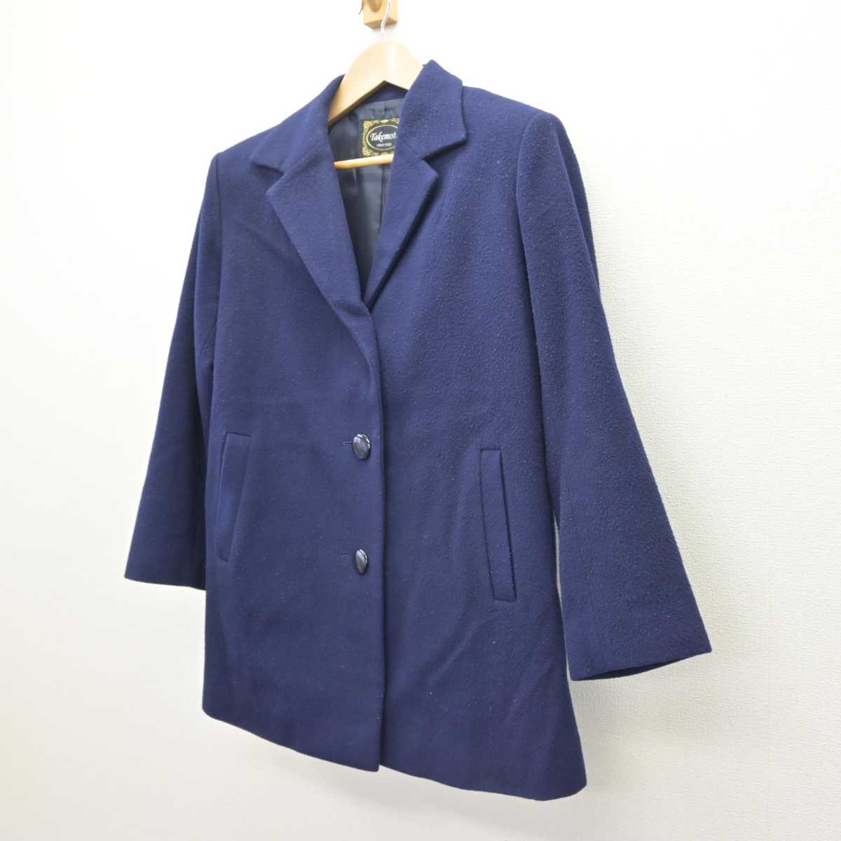 【中古】熊本県 県立第二高等学校 女子制服 1点 (コート) sf068828