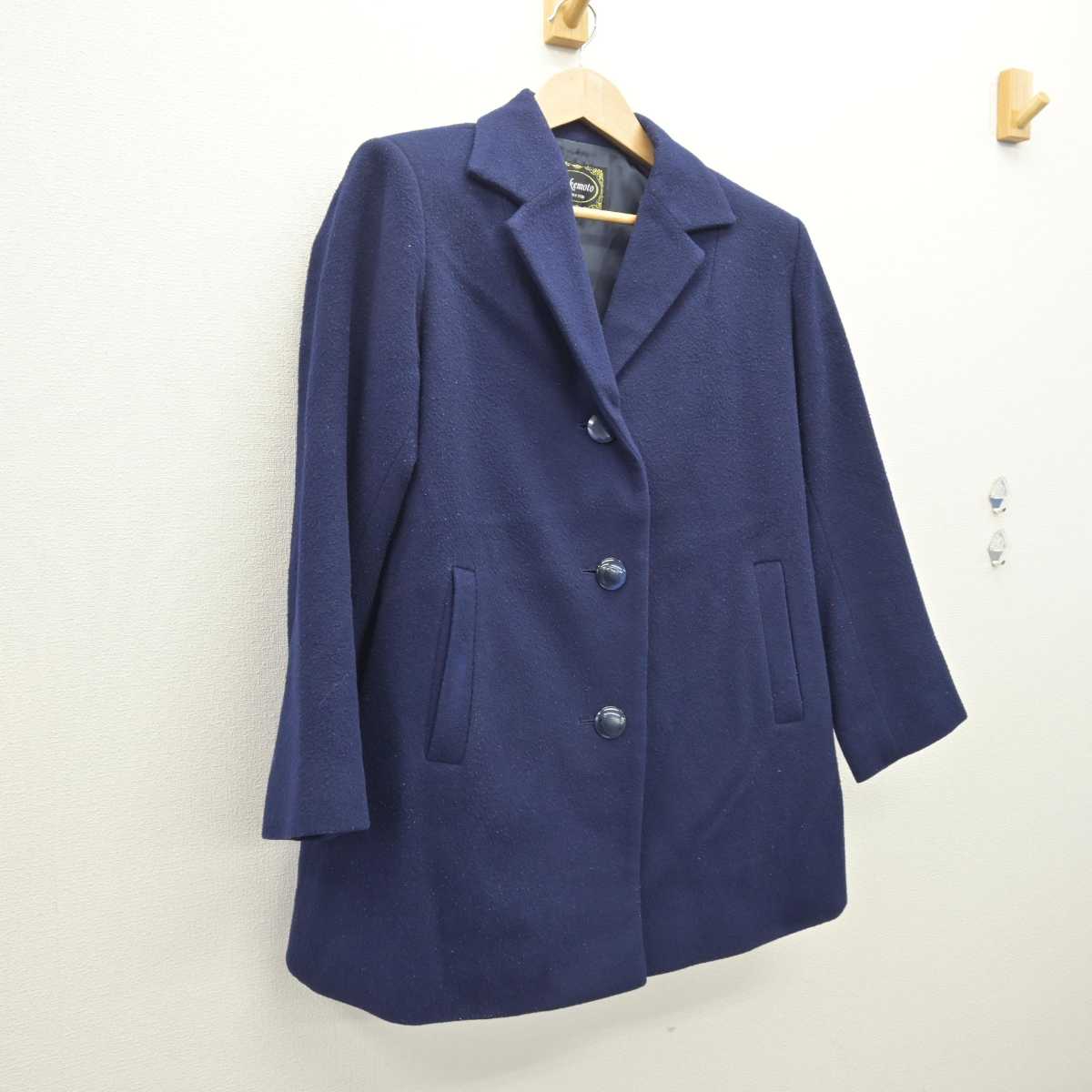 【中古】熊本県 県立第二高等学校 女子制服 1点 (コート) sf068828