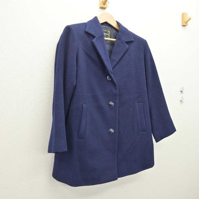 【中古】熊本県 県立第二高等学校 女子制服 1点 (コート) sf068828