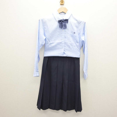 【中古】熊本県 県立第二高等学校/旧制服 女子制服 4点 (ブレザー・シャツ・スカート) sf068829