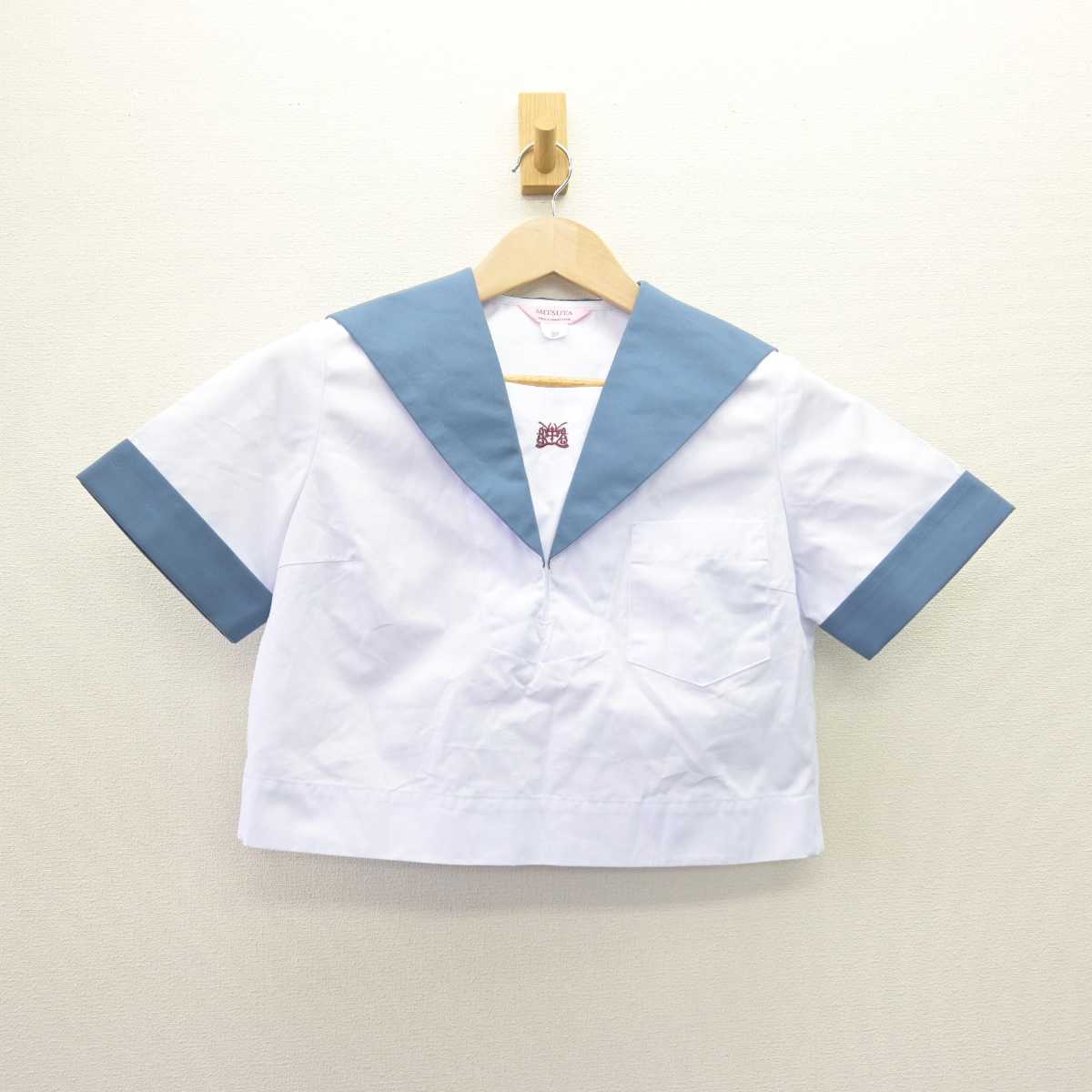 【中古】熊本県 八代市立千丁中学校 女子制服 1点 (セーラー服) sf068845