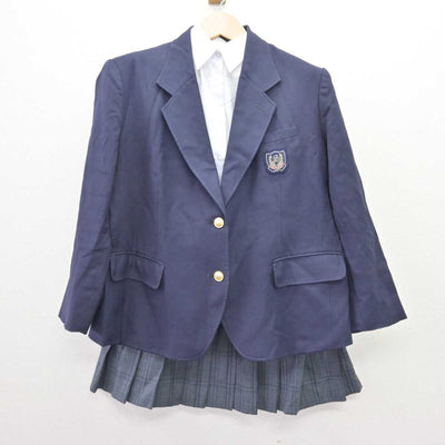 【中古】埼玉県 幸手桜高等学校 女子制服 3点 (ブレザー・シャツ・スカート) sf068852