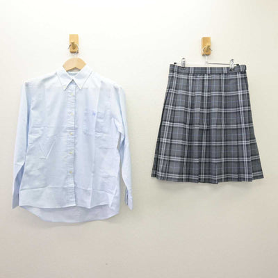 【中古】東京都 藤村女子高等学校 女子制服 4点 (ブレザー・シャツ・スカート) sf068856