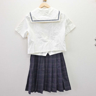 【中古】愛知県 桜花学園高等学校 女子制服 3点 (ブラウス・スカート) sf068860