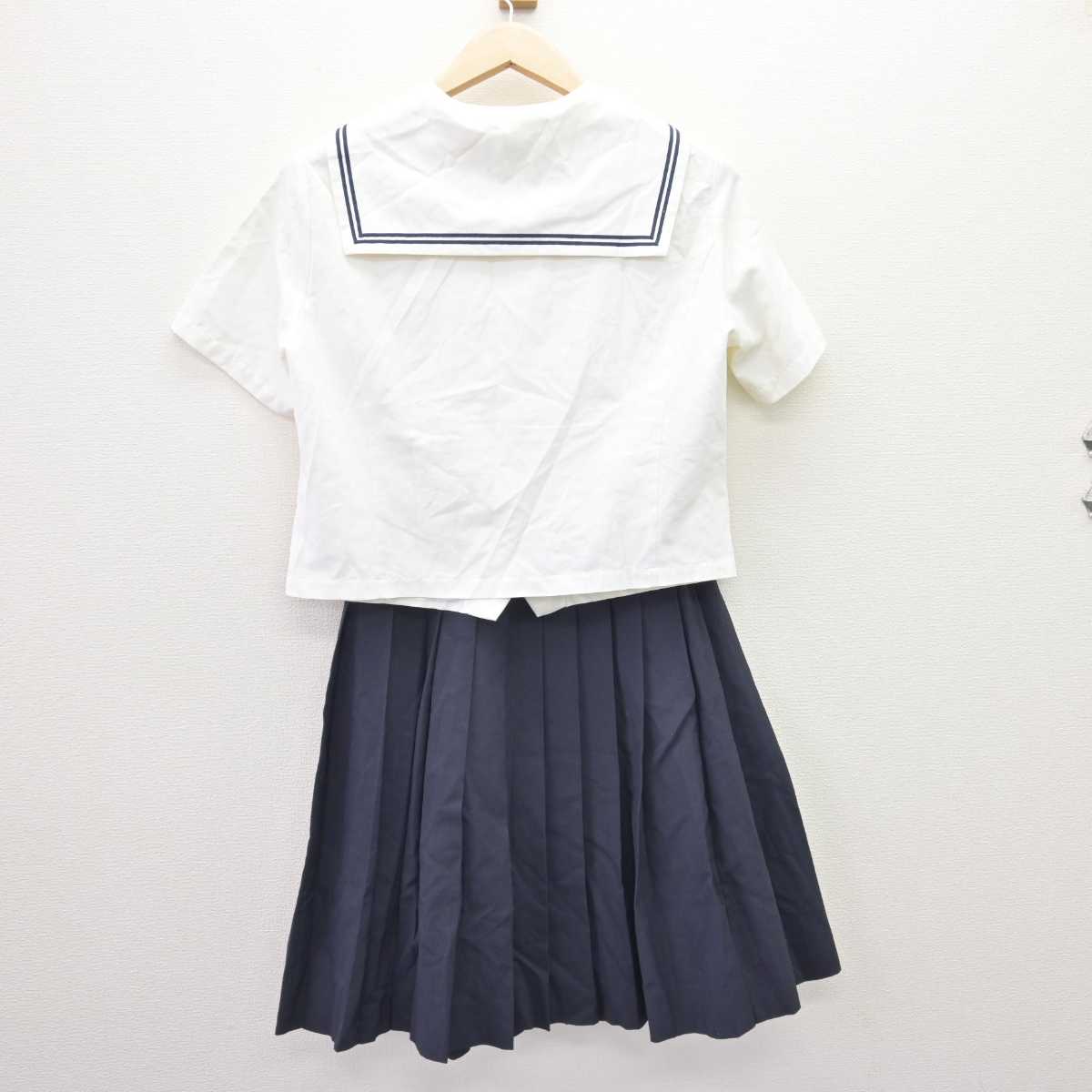 【中古】愛知県 桜花学園高等学校 女子制服 3点 (ブラウス・スカート) sf068861