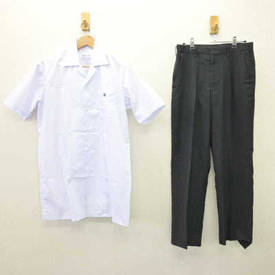 【中古】愛知県 名古屋市立北高等学校 男子制服 2点 (シャツ・ズボン) sf068868